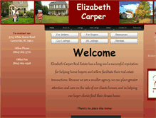 Tablet Screenshot of carperrealestate.com